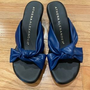 Athena Alexander Blue Sandals